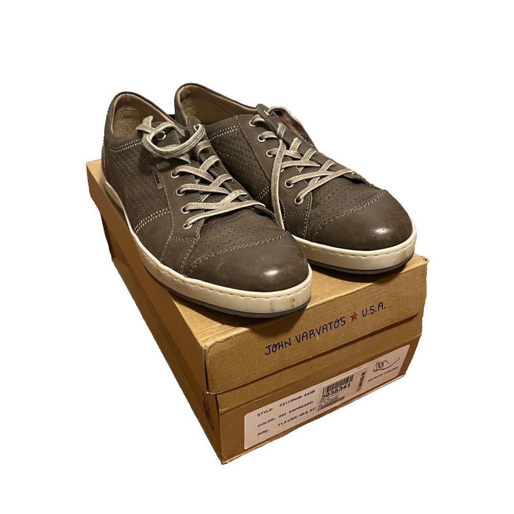 Josef Seibel Gatteo 01 Mens Brown Leather Sneaker UK 10, EU 45 Replacement‎ Box
